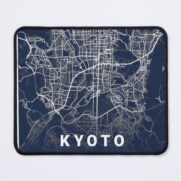 Item preview, Kyoto Japan Aesthetic Light City Map  designed and sold by More than Myriad.