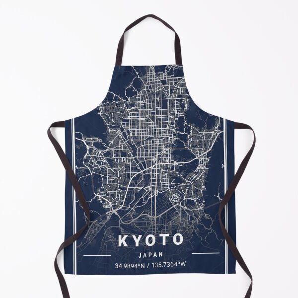 Item preview, Kyoto Japan Aesthetic Light City Map designed and sold by More than Myriad.