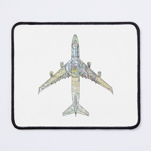 Item preview, B747-400 PANC / Anchorage VFR Background designed and sold by B747-Stickers.
