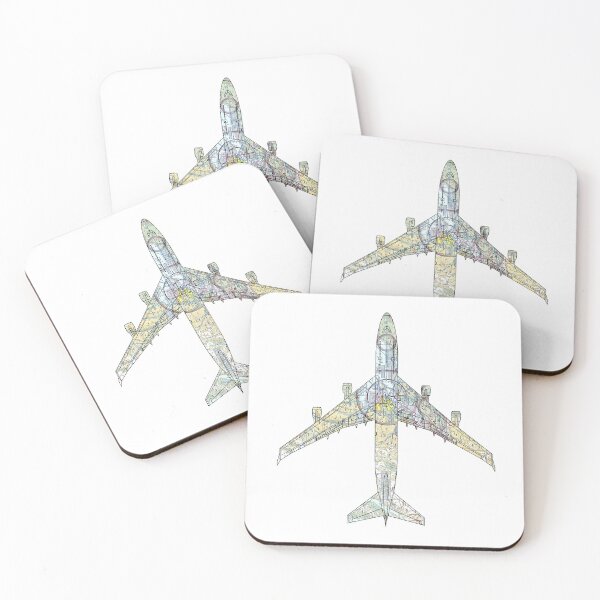 Item preview, B747-400 PANC / Anchorage VFR Background designed and sold by B747-Stickers.