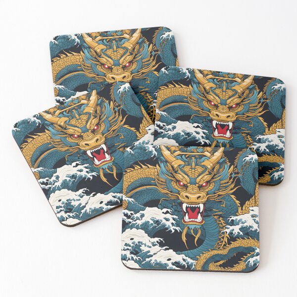 Item preview, Japanese Ocean Dragon designed and sold by DeepSeeAI.
