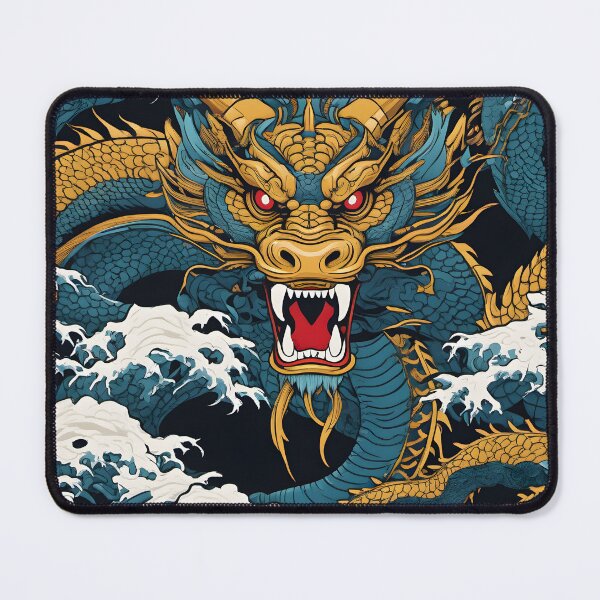 Item preview, Japanese Ocean Dragon designed and sold by DeepSeeAI.