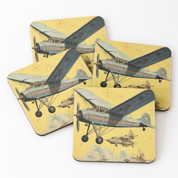 Item preview, VINTAGE PLANE  designed and sold by TebyArt.