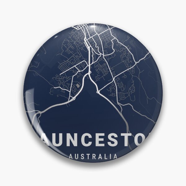 Artikelvorschau, Stadtplan von Launceston Light entworfen und verkauft von More than Myriad.
