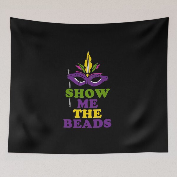 Item preview, Show Me the Beads Mardi Gras designed and sold by flippinsg.