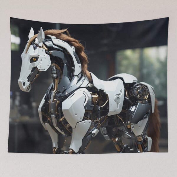Item preview, Mechanical Equine Elegance: A Showcase of Ingenuity designed and sold by Electric-Easel.