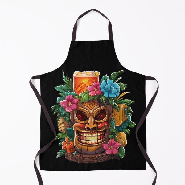 Item preview, Tiki Statue and Drink designed and sold by VelvetRoom.