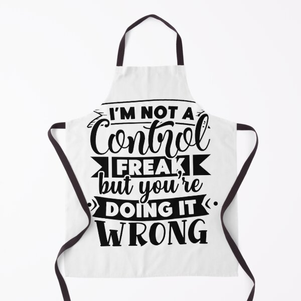 Item preview, I'm Not a Control Freak, But You're Doing It Wrong: Humorous T-Shirt designed and sold by Rebekkahsdesign.