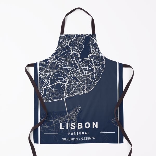 Item preview, Lisbon Light City Map designed and sold by More than Myriad.