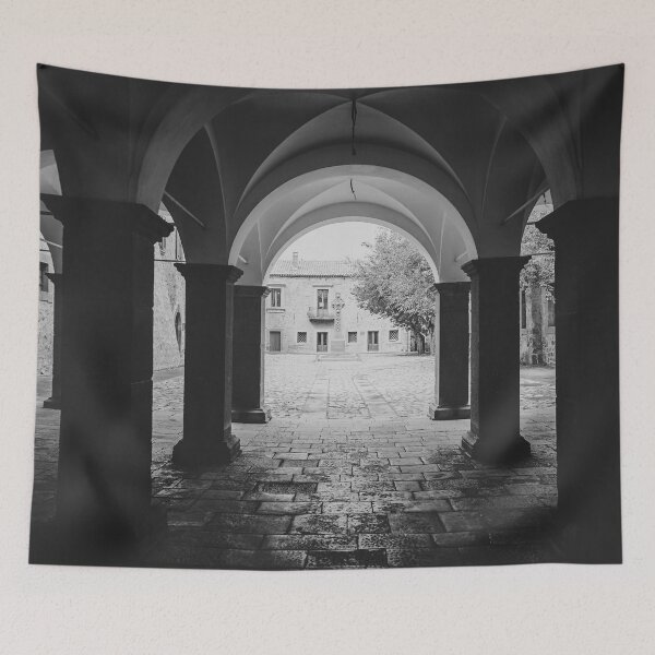 Item preview, Cloister Walk, Castello Nelson, Bronte, Sicily, Italy  designed and sold by Douglas E. Welch Design and Photography.