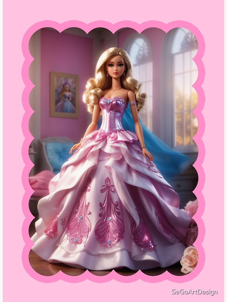 Barbie doll princess dresses best sale