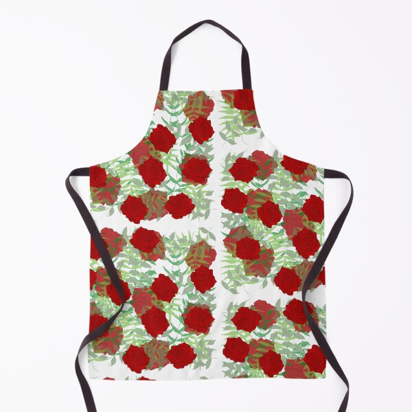 Item preview, Painted roses and fern leaves designed and sold by FlowerandDesing.