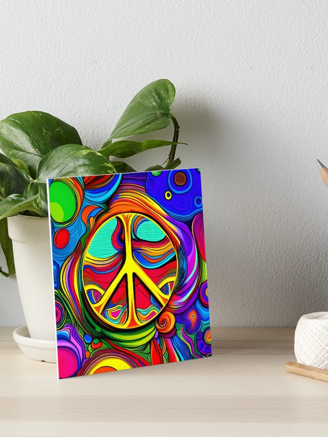 Psychedelic Peace Sign