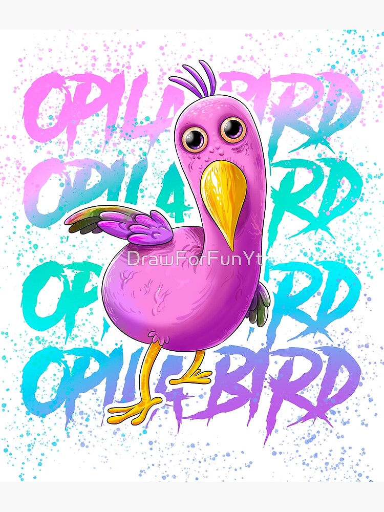 Coloriage Opila Bird de Garten of Banban - télécharger et imprimer