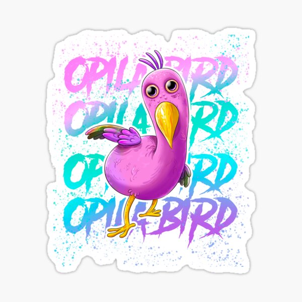 Opila Bird Vector, Bird Cartoon, Cute Bird, Monster Birds PNG and Vector  with Transparent Background for Free Download