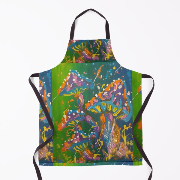 Item preview, Abstract Mushrooms designed and sold by SkyCatArt.