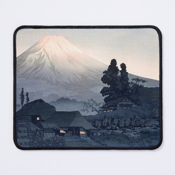 Item preview, Mount Fuji From Mizukubo (1932) print in high resolution by Hiroaki Takahashi designed and sold by glenpap.