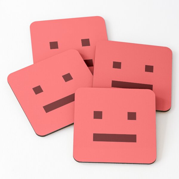 Item preview, Square Face - Red (Neutral) designed and sold by MaidenofIron157.