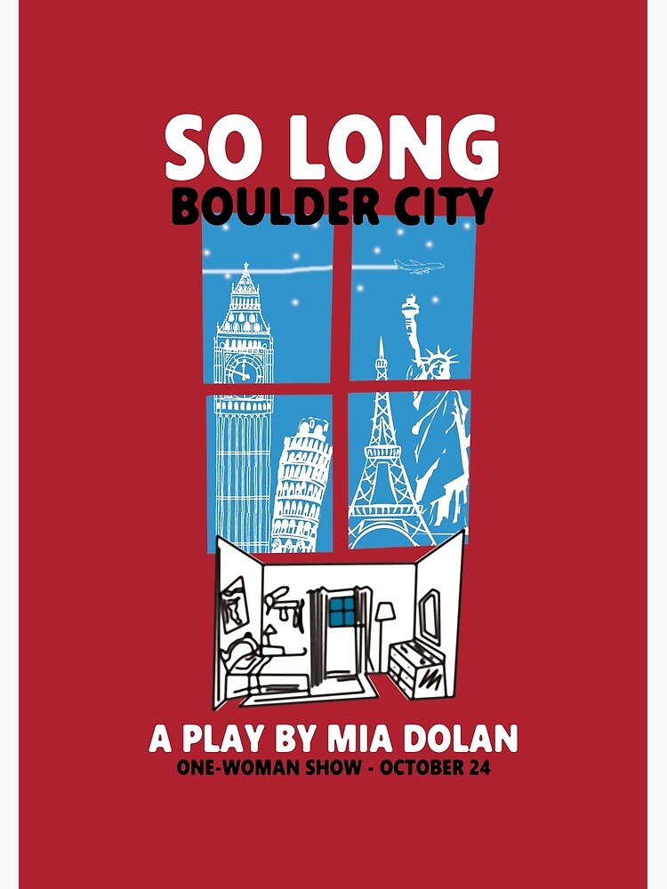 LA LA LAND SO LONG BOULDER CITY by VITAxART