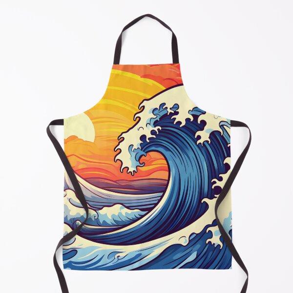 Item preview, Colorful Wave Artwork designed and sold by ArtbyAiGallery.