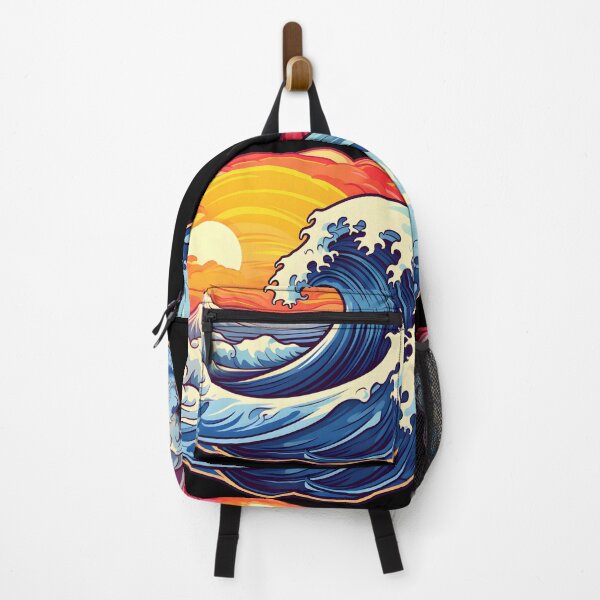 Item preview, Colorful Wave Artwork designed and sold by ArtbyAiGallery.