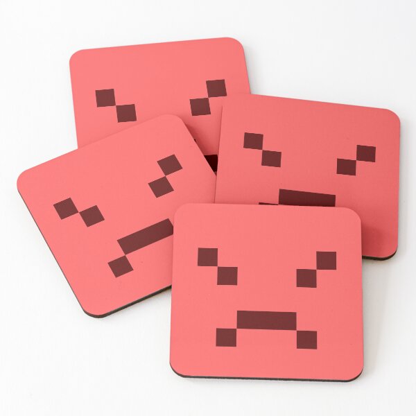 Item preview, Square Face - Red (Angry) designed and sold by MaidenofIron157.