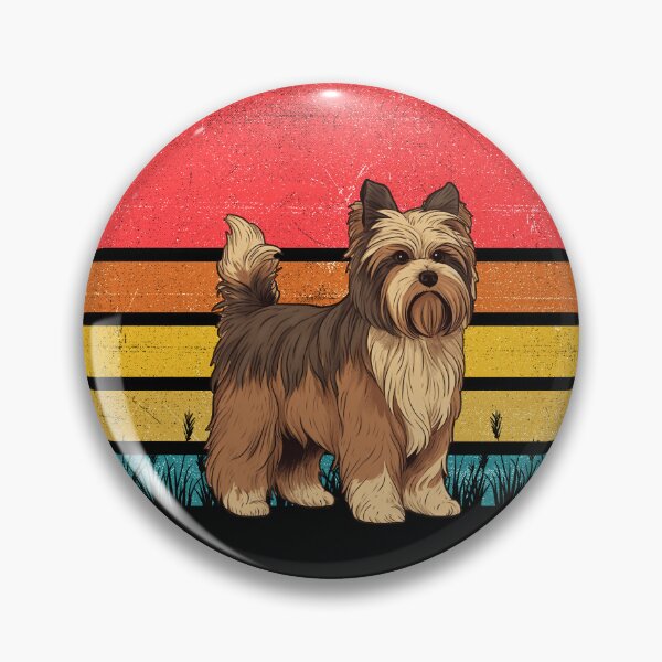 Item preview, Biewer Terrier Vintage Retro Sunset designed and sold by rafaeltto.