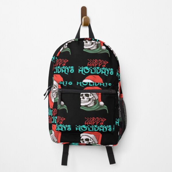Item preview, Happy Holidays Skull designed and sold by Planet Agora.
