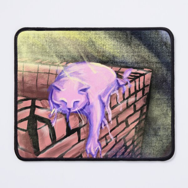 Item preview, Goopy cat on a wall designed and sold by Nezeralday.