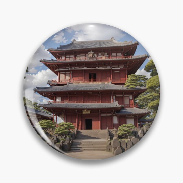 Item preview, The Temple of Japan designed and sold by MinimalFun.