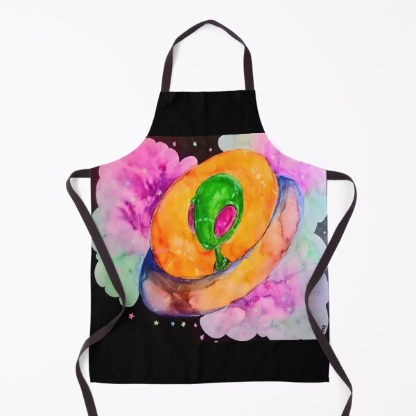 Item preview, Watercolor Alien designed and sold by SkyCatArt.