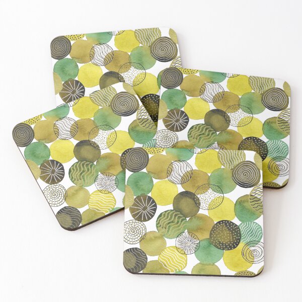 Item preview, Green Bubbles of dreams designed and sold by InspiringLines.