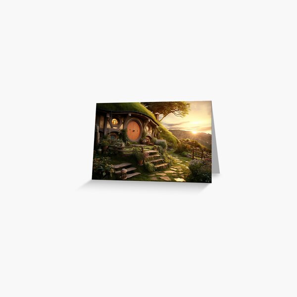 Item preview, Dusk Over the Shire designed and sold by Gravitylessarts.