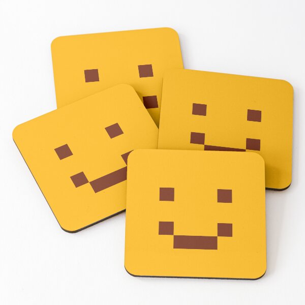Item preview, Square Face - Yellow (Happy) designed and sold by MaidenofIron157.