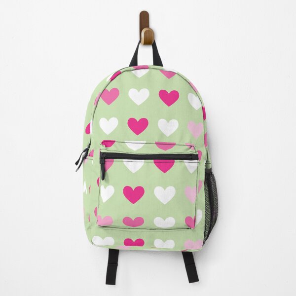Item preview, Cute Retro Pink Hearts Stripes Pattern designed and sold by ClaudiaFlores.