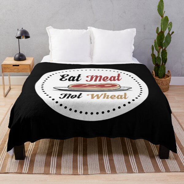 Item preview, Eat Meat Not Wheat Paleo Die Design designed and sold by ddqybeuwjxo24.