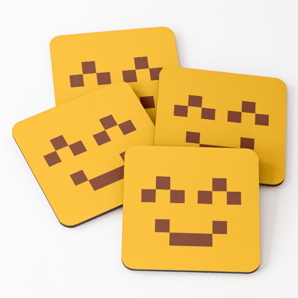 Item preview, Square Face - Yellow (Thrilled) designed and sold by MaidenofIron157.