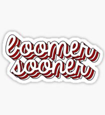 Boomer Sooner Retro Sticker