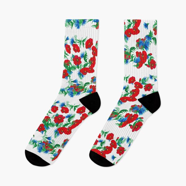 Item preview, Painted poppies isolated on white designed and sold by FlowerandDesing.