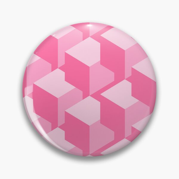 Item preview, Pink Cubes, Geometric Design designed and sold by avis-aesthetic.
