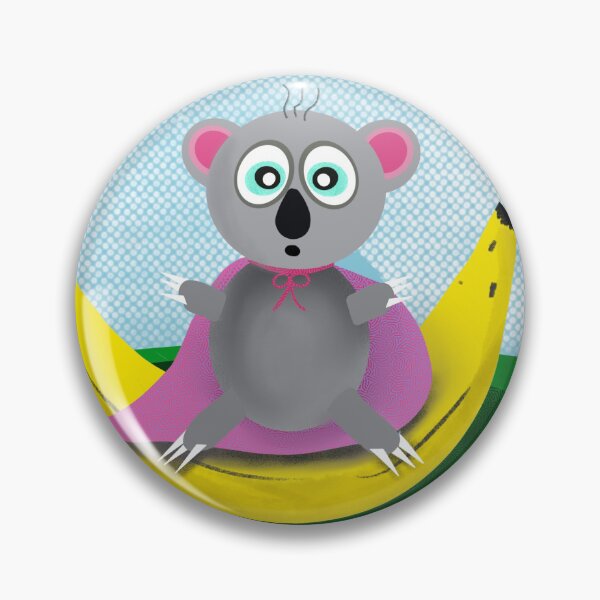 Item preview, Kiku the Koala - sitting on a banana designed and sold by Saren1961.