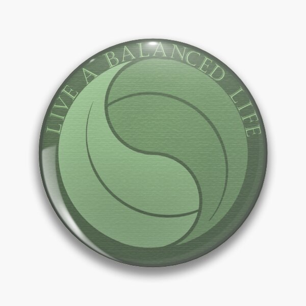Item preview, "Live A Balanced Life" leaf design  designed and sold by Aileen-Imagines.