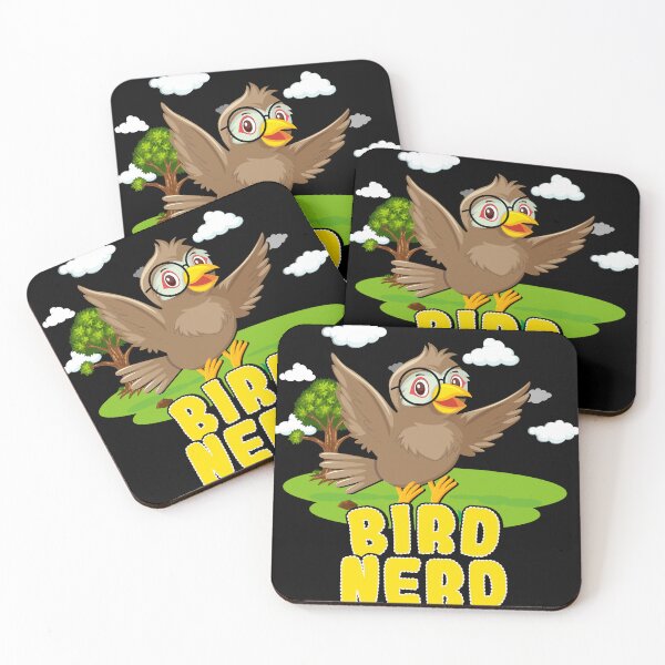 Aperçu de l'œuvre Oiseau Nerd Birding créée et vendue par flippinsg.