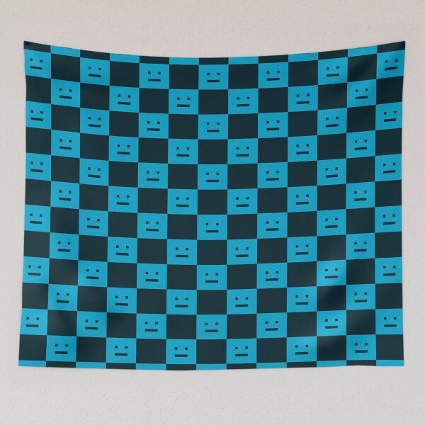 Item preview, Square Face - Blue (Neutral) designed and sold by MaidenofIron157.