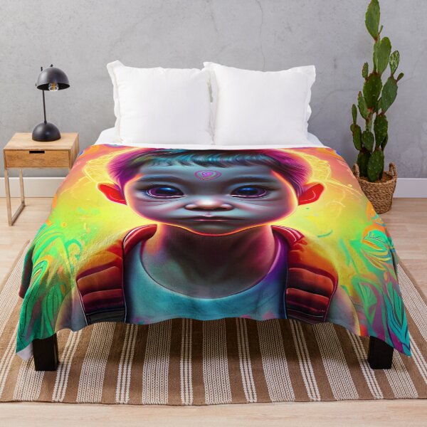 Artikelvorschau, Meditation, Ayahuasca, spirituelles, psychedelisches Muster, Geschenk für Kinder entworfen und verkauft von KreativeSouls.