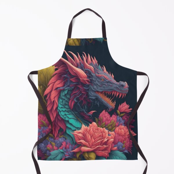 Item preview, Flowers Nature Dragon Fantasy Art designed and sold by druidwolfart.