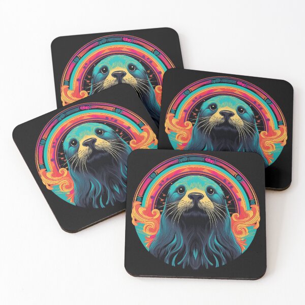 Item preview, Psychedelic Cute Seal: Playful Serenity designed and sold by PsyCloth.