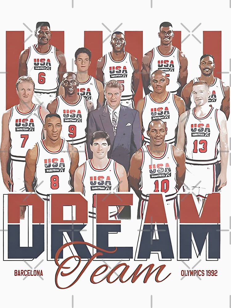 Dream Team Jerseys , 1992 Dream Team Apparel , Throwback Dream