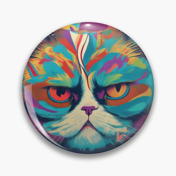 Item preview, Grumpy Cat Chronicles - Arte pop con un toque de descaro designed and sold by Freak-Scene.