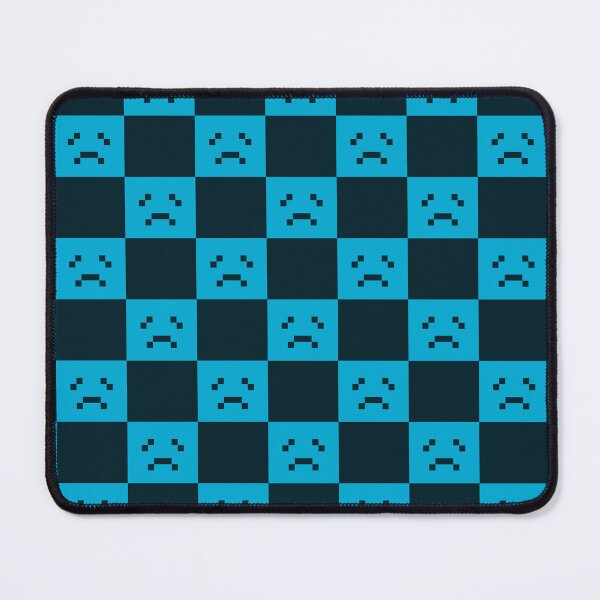 Item preview, Square Face - Blue (Depressed) designed and sold by MaidenofIron157.